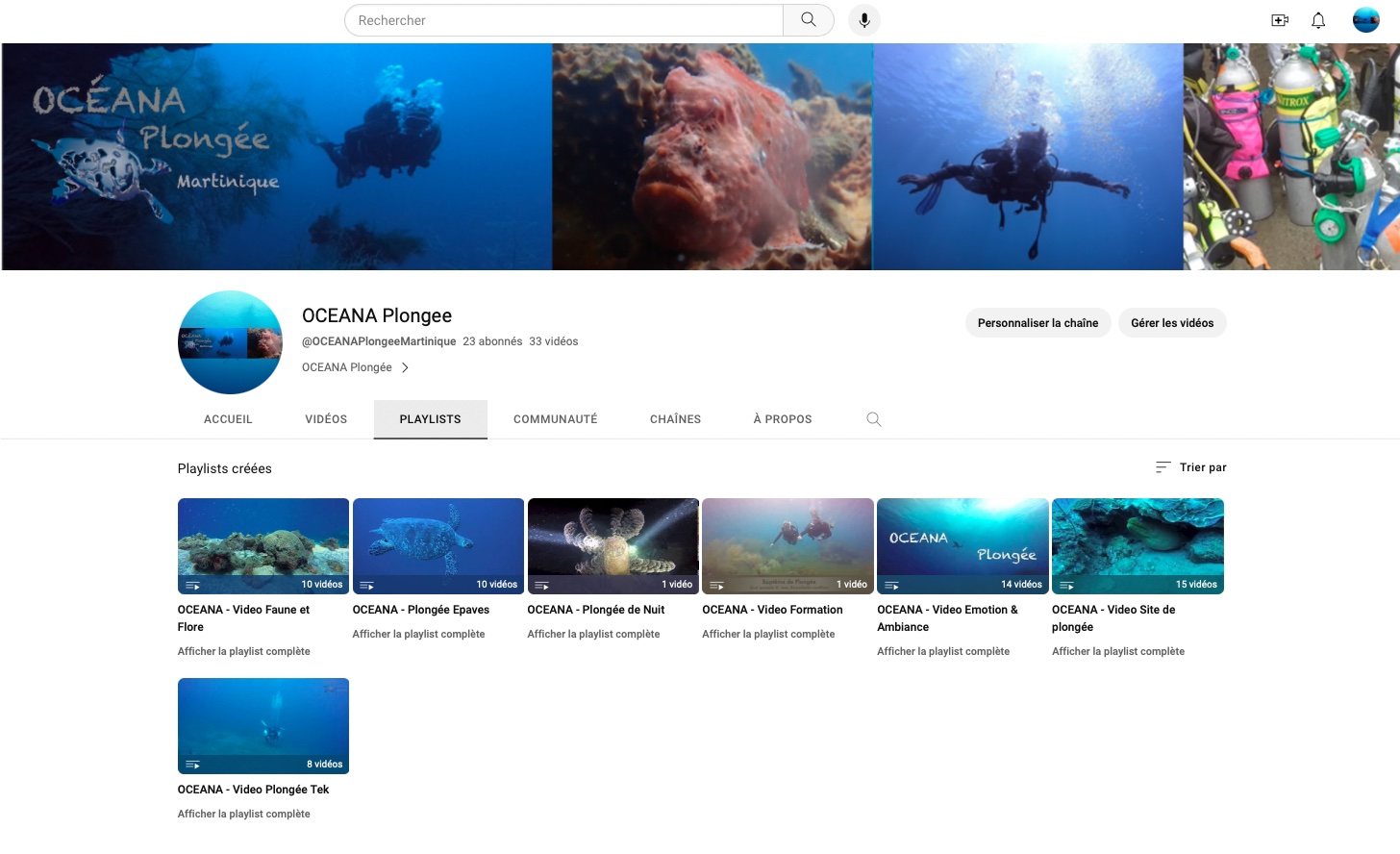 Notre Chaine YouTube